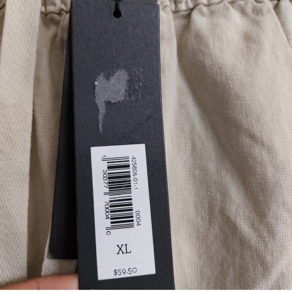 Banana Republic Khaki Women Linen Shorts - Picture 3 of 5